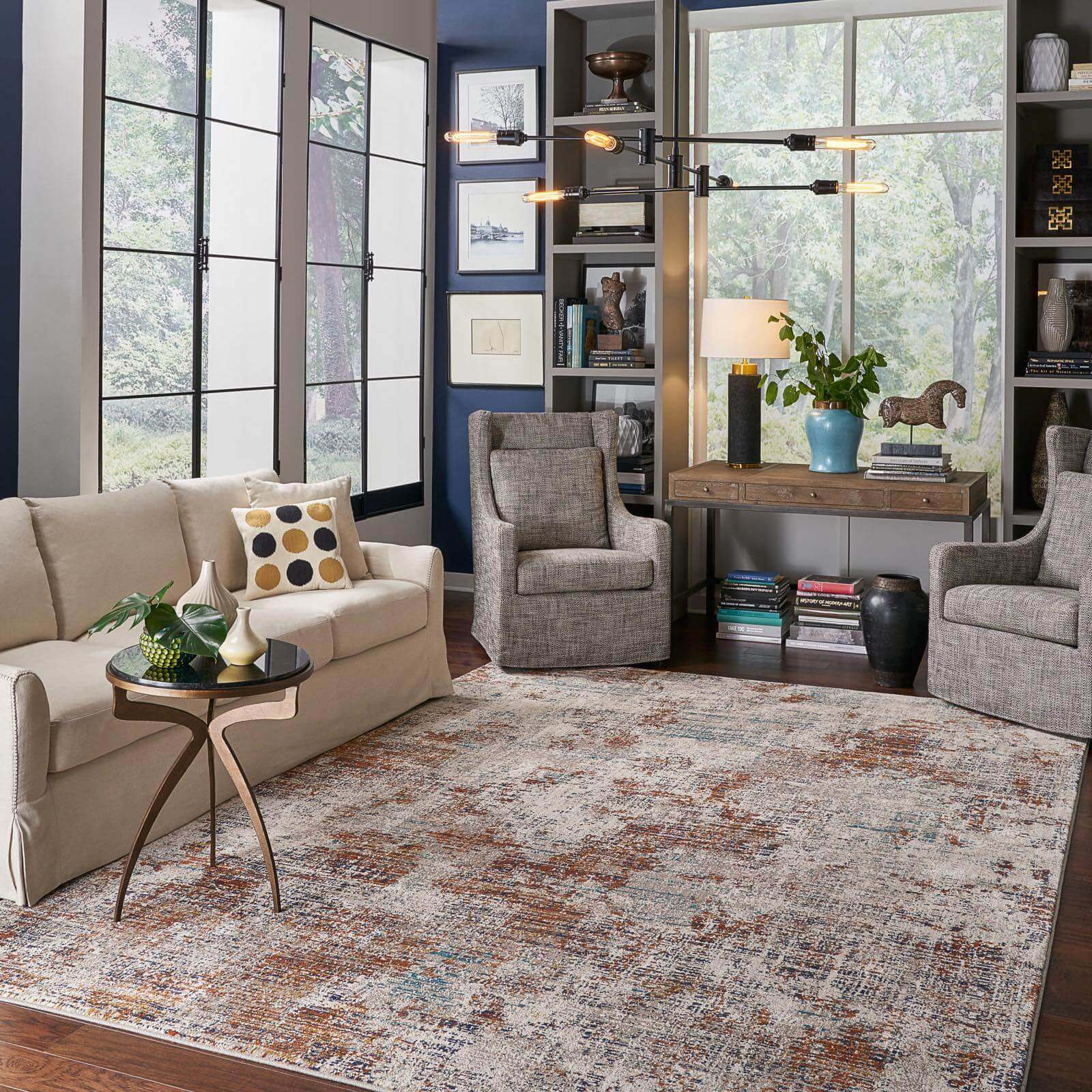 Living room Area rug | Bodamer Brothers Flooring